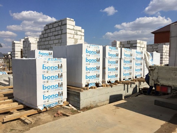 Газобетонные блоки Bonolit (Старая Купавна) D600 В5 600х200х150